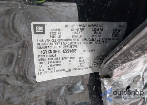 2017 Cadillac Xt5 Luxury from USA, damaged, VIN 1GYKNDRS6HZ291868